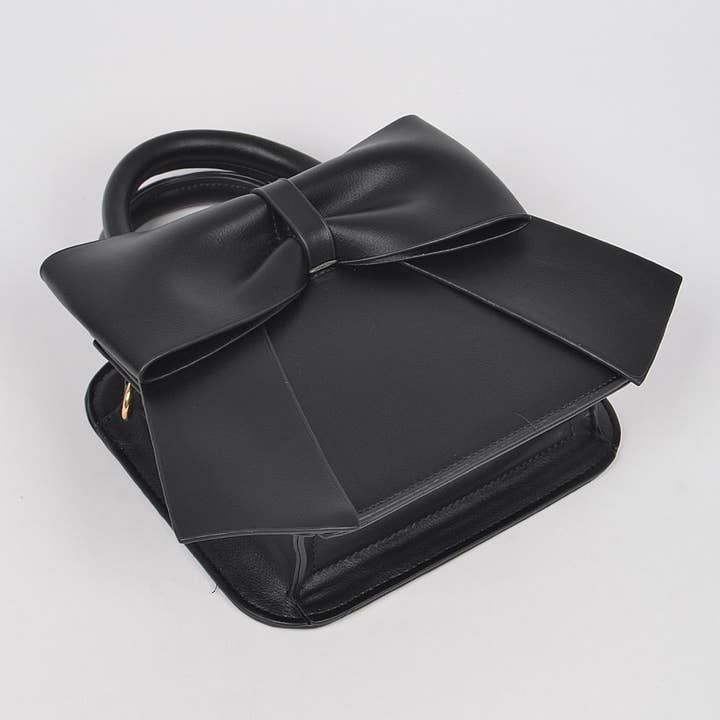 3AM BY H&D ACCESSORIES - Wholesale Clutch Bag - Women's - Faux Leather Bow Clutch