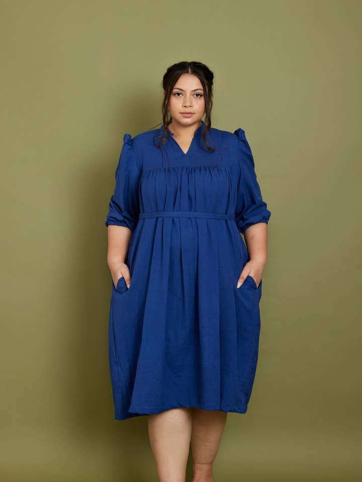 Indigo Dress for wholesale by Pana Mina