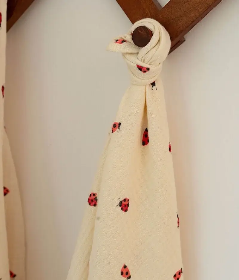 Manufacture des bébés français - Wholesale Swaddle - Baby - Long Ladybugs5
