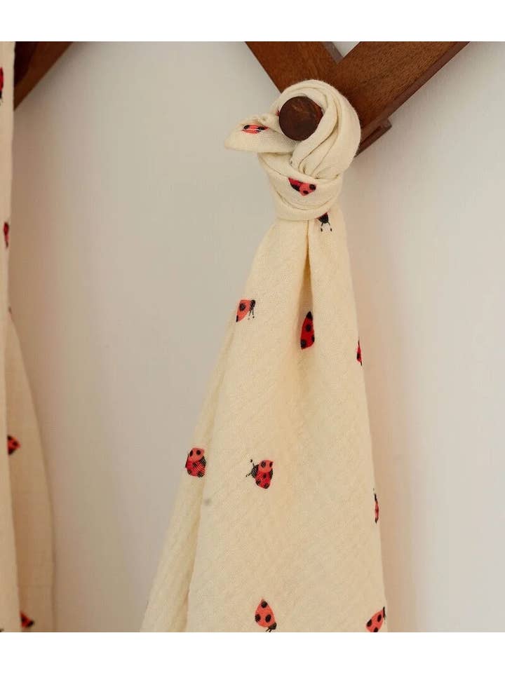 Manufacture des bébés français - Wholesale Swaddle - Baby - Long Ladybugs5