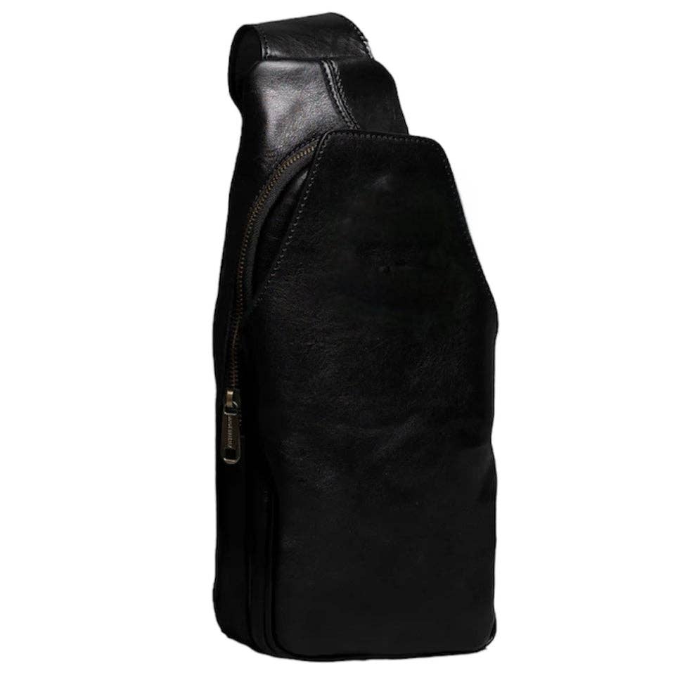 MODARNO - Wholesale Messenger Bag - Men's - Modarno Men's Genuine Leather Bag Marsupio One-Shoulder Jump4