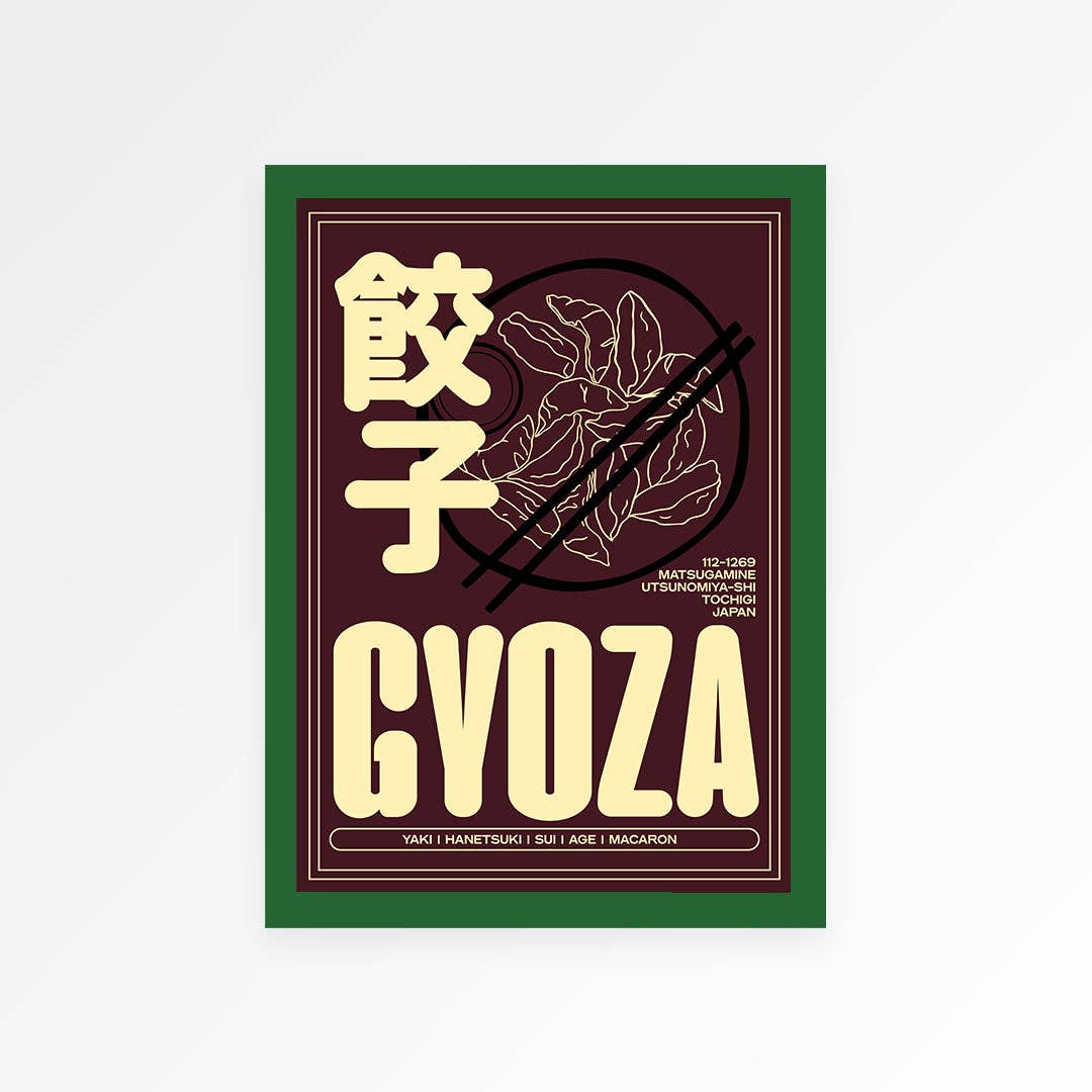 Proper Good – Impressão artística por atacado – Impressão de Gyoza5