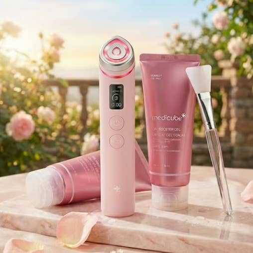 Gel Booster Medicube AGE-R (2 PACKS) & Ensemble d'Appareils 4 Pièces pour la vente par KPurity