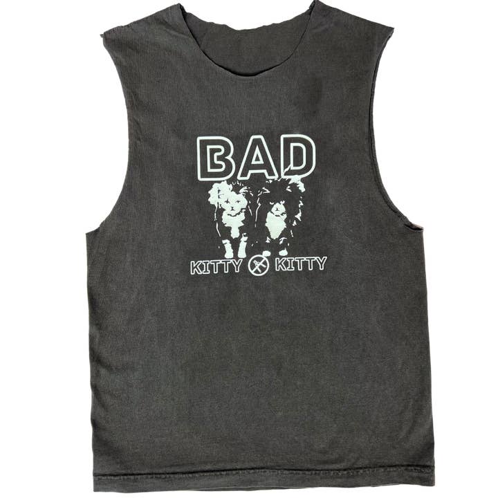 Bad Kitty Kitty: 'KMx9' Unisex Muscle Tank for wholesale by Insane Cat Paw C