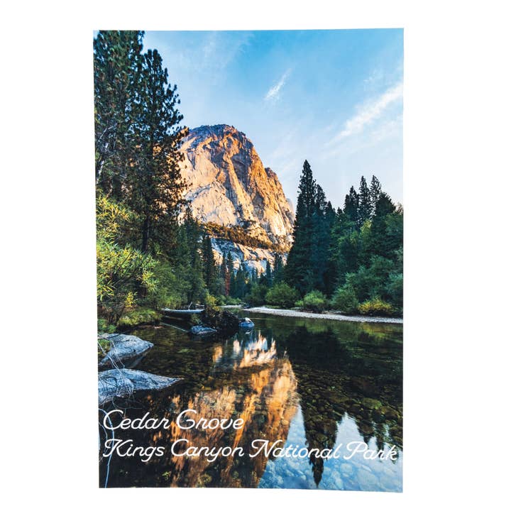 Cedar Grove Sunrise - Kings Canyon National Park - Postcard for wholesale by MORIAH QUINN PHOTOGRAPHY