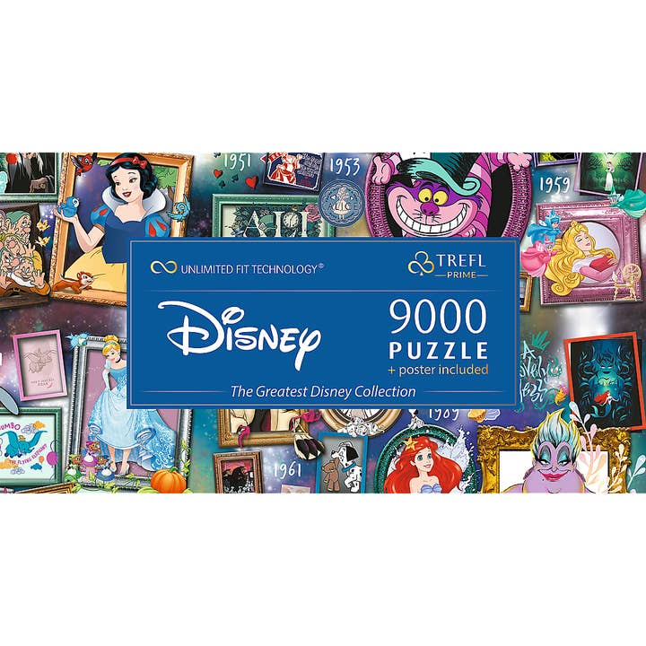 Trefl USA - Wholesale Puzzle - Adult - Trefl Prime 9000 Piece Puzzle - The Greatest Disney Collection5