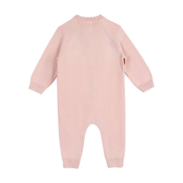 Viverano Organics - Wholesale Jumpsuit - Baby - Milan Sweater Knit Button Baby Jumpsuit (Organic Cotton)8