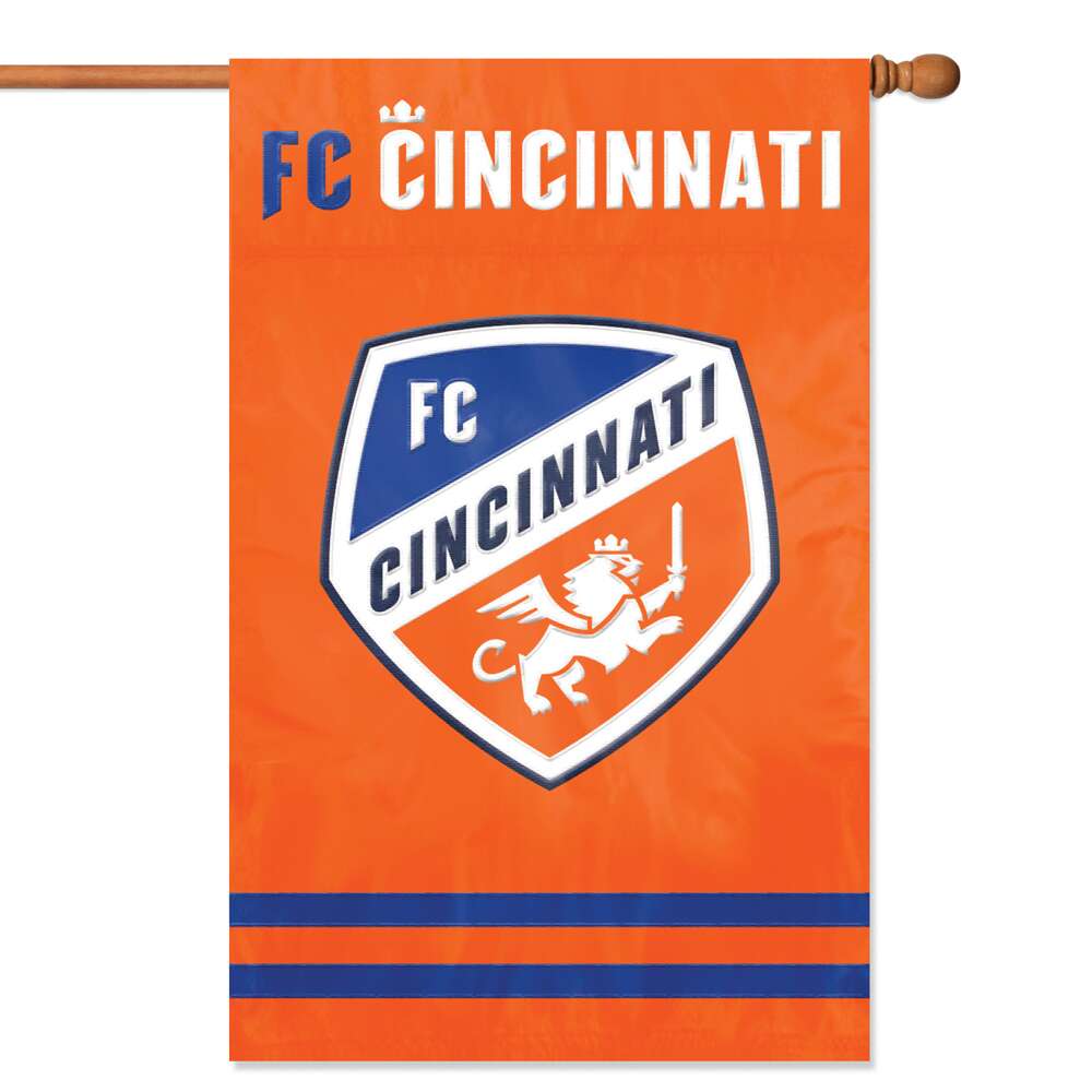 Party Animal, Inc. - Vente Drapeaux - Bannière en applique FC Cincinnati0