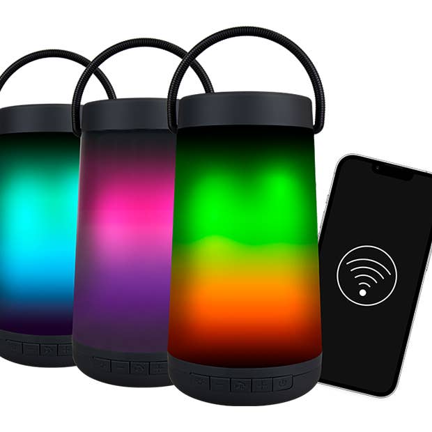 LED Lantern Wireless Speaker - 5056283856501 for wholesale by LMT-UK