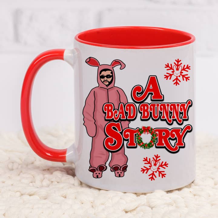Bad Bunny Benito A Christmas Story Coffee Mug for wholesale by PJ AND CO