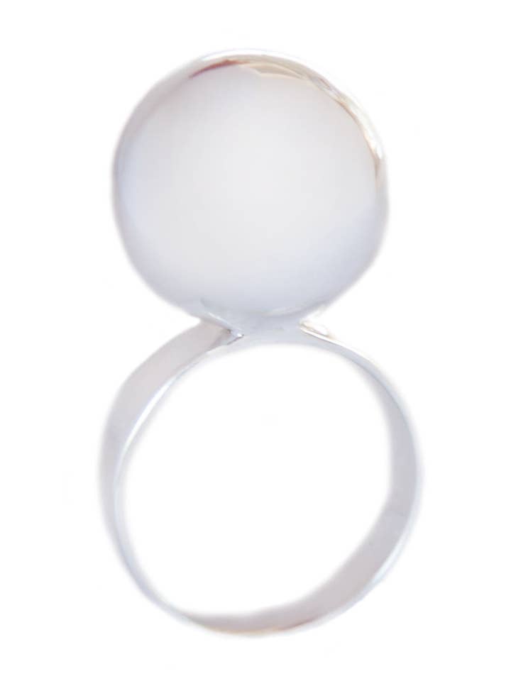 Silver Ball Ring for wholesale by Negar Shams