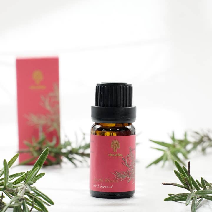 Chakka Origins - Wholesale Hair Oil - EARTH BLOOM | Rosemary Oil0