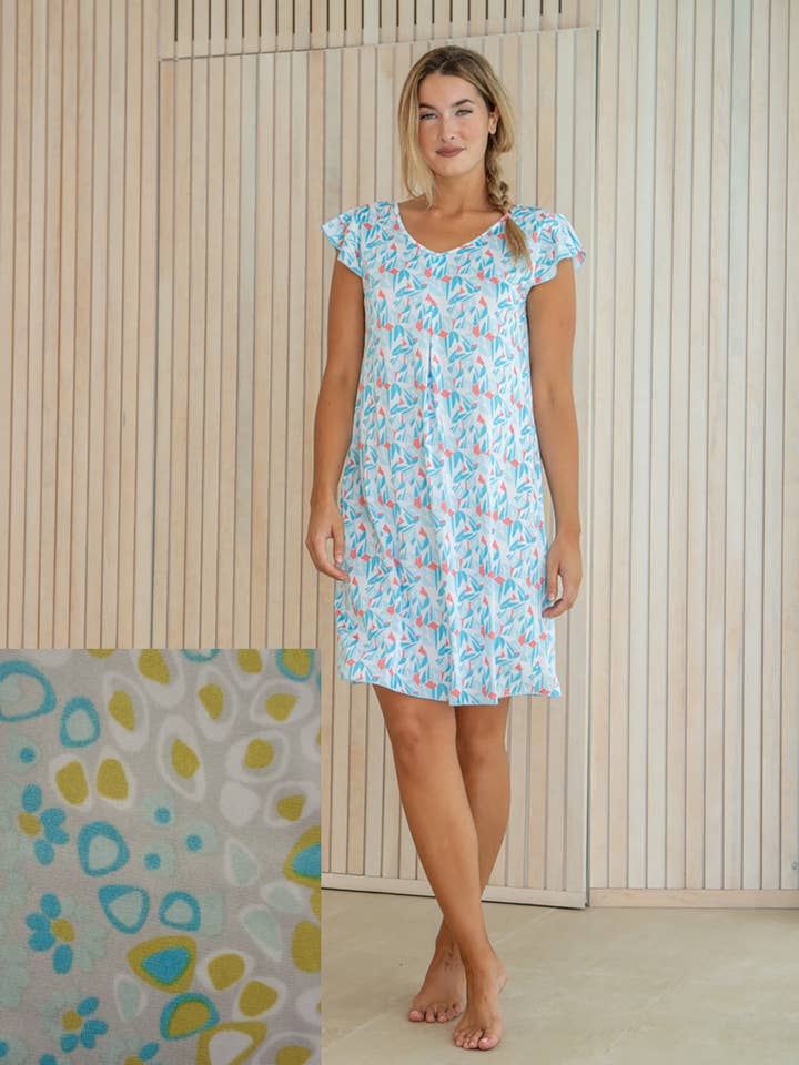 Rüschenärmel Nachthemd für den Großhandel von Mitjans