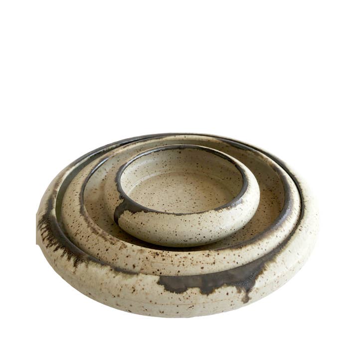 Gina DeSantis Ceramics - Wholesale Dinner Plate - Luna Crescent Plates