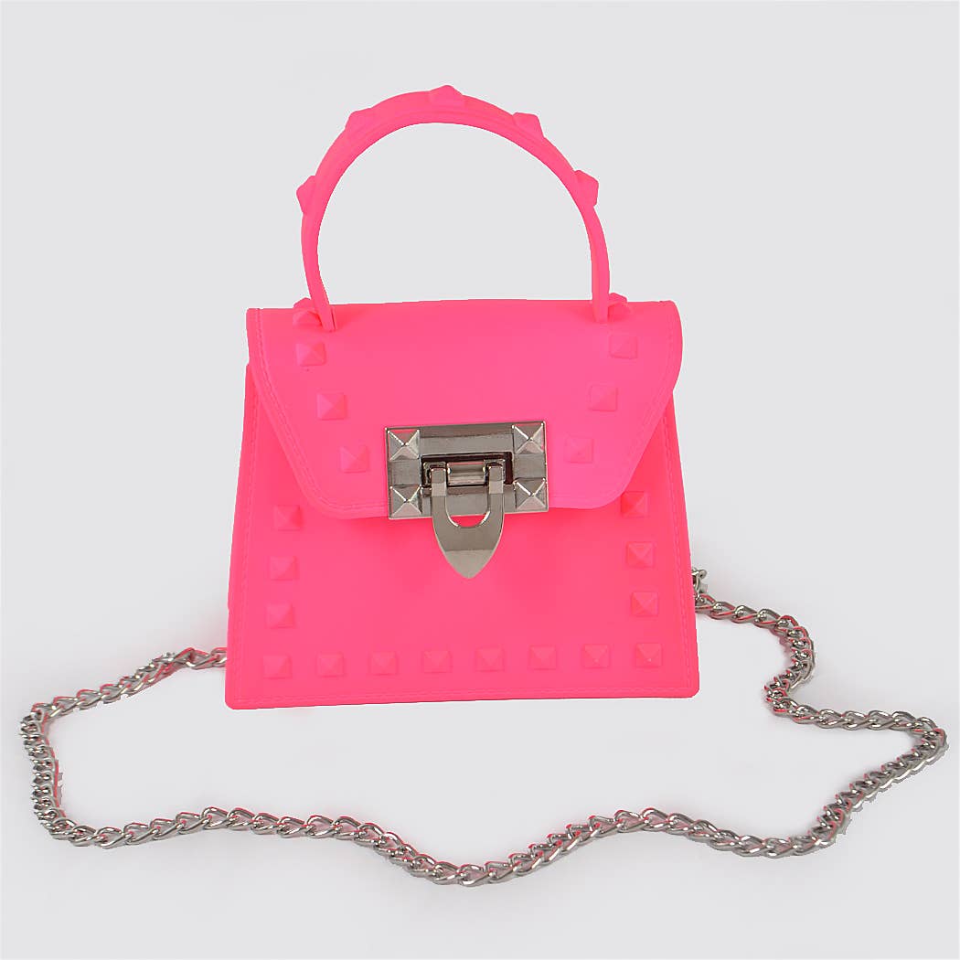 3AM BY H&D ACCESSORIES - Wholesale Top Handle Bag - Women's - Jelly Mini Handle Bag7