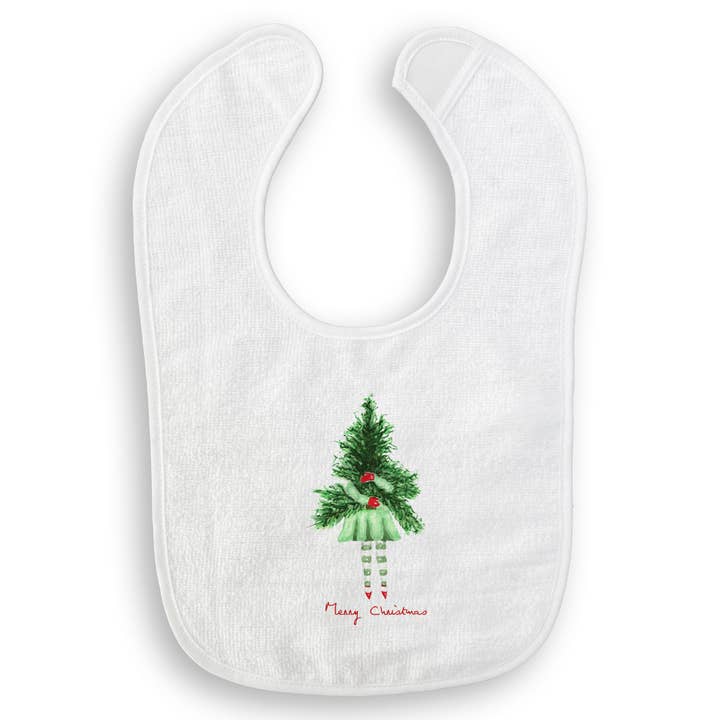 French Graffiti - Vendita all'ingrosso Strofinacci - Signora con albero di Natale15