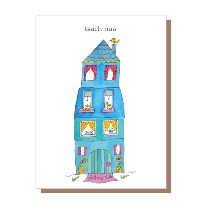 Lär Nua (nytt hus/hem) för wholesale av Irish Greeting Cards by Catherine Dunne