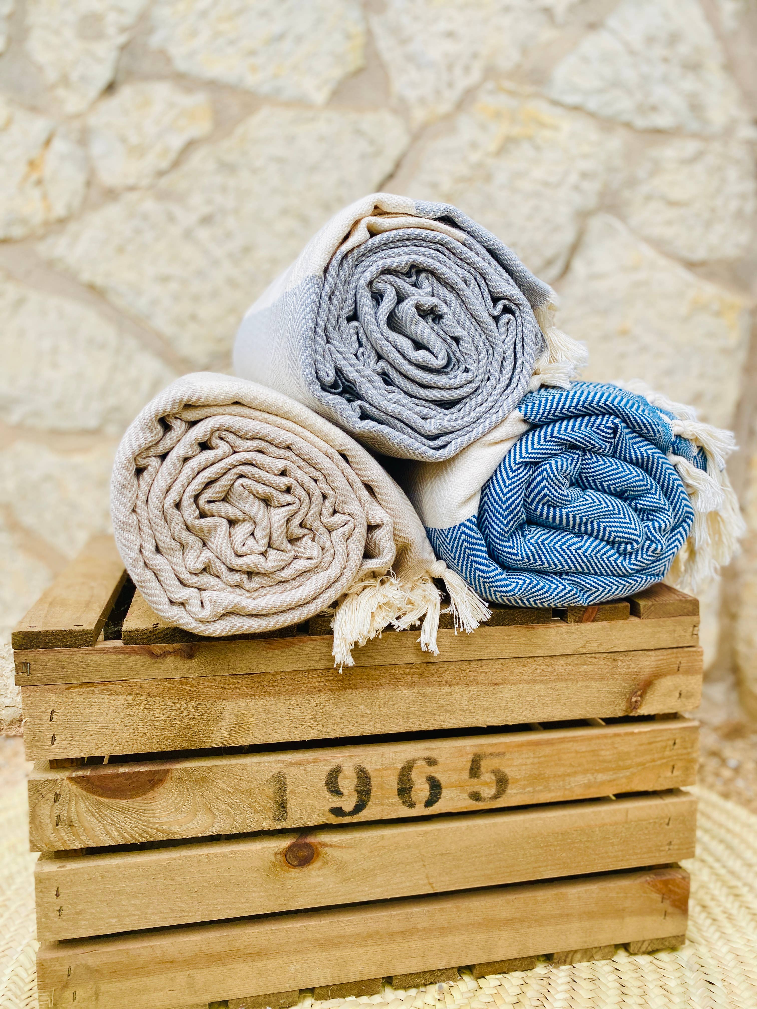 Maya Mallorca - Wholesale Throw Blanket - BLANKET OCEAN2
