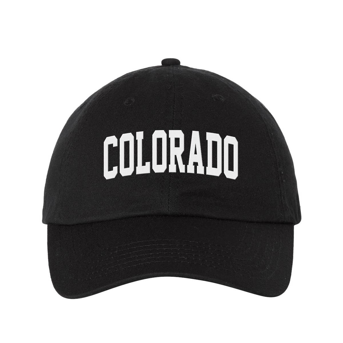 Lucky Luna Apparel - Wholesale Baseball Cap - Unisex - Block Colorado Embroidered Dad Hat1