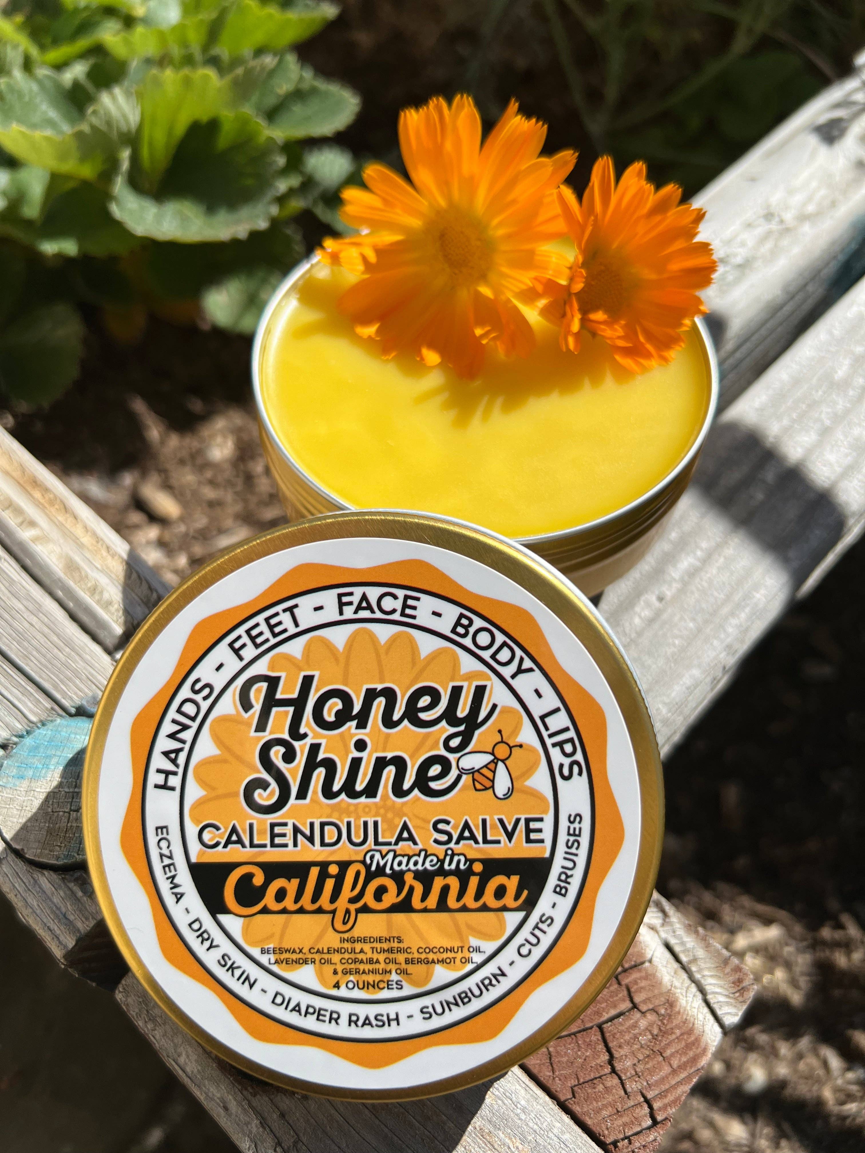 Honey Shine Calendula | Danielle Rae Calendula Co - Vendita all'ingrosso Unguenti/Balsami/Creme curative - Unguento alla calendula Honey Shine5
