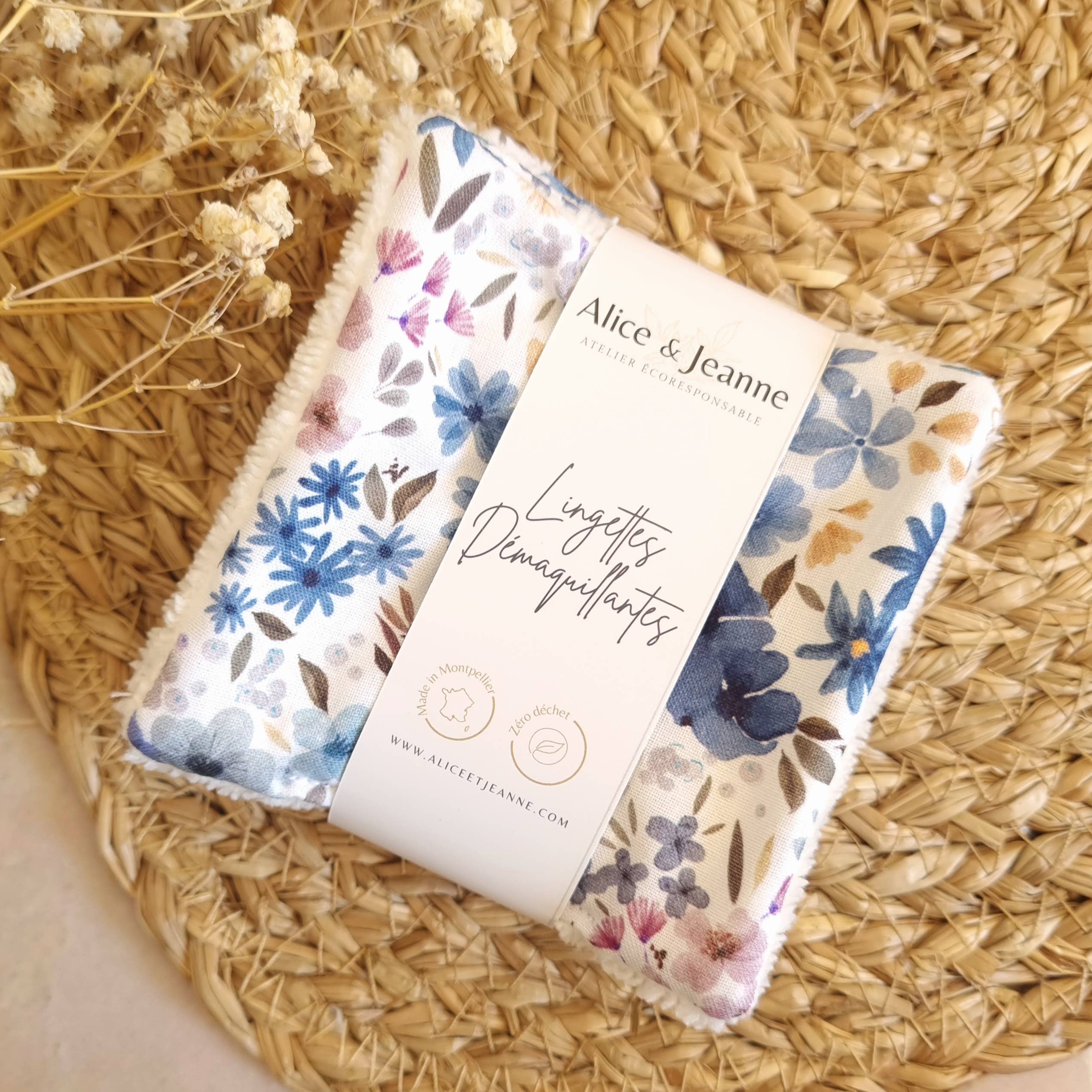 Alice et Jeanne - Wholesale Makeup Remover - Anaïs washable makeup remover wipes0