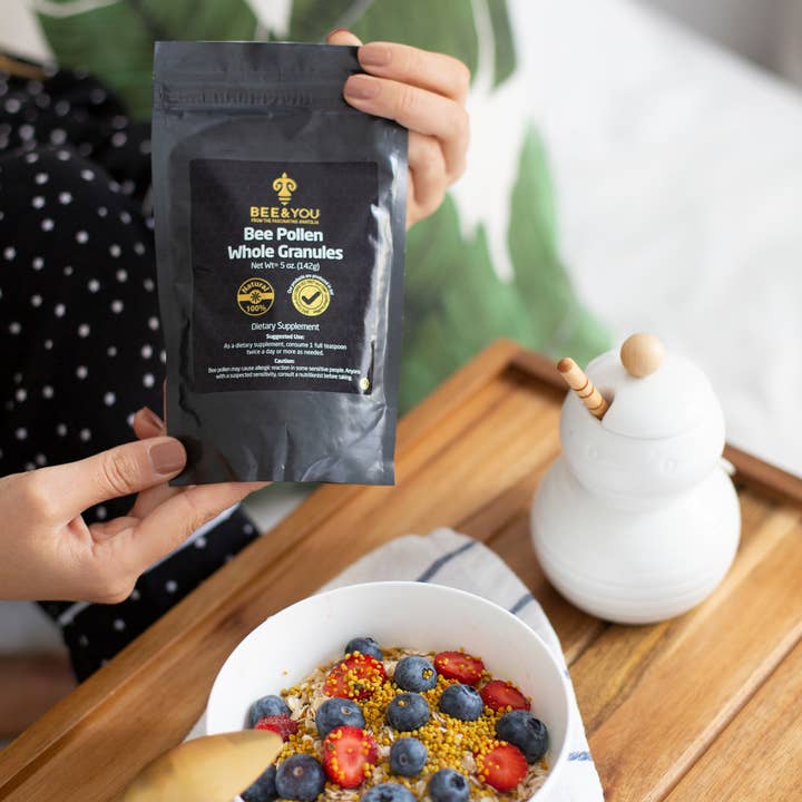 BEE&YOU – Engroshandel Honning – Bipollen Hele Granuler, 142 g4