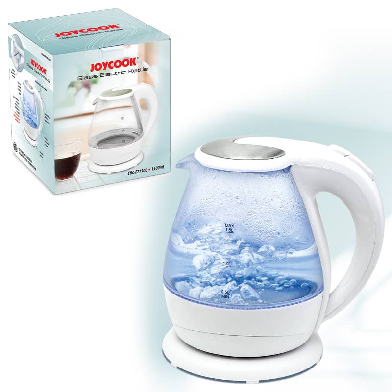 EMC - Wholesale Kettle - Joycook Electric Water Boiler Glass Kettle 1.5L1