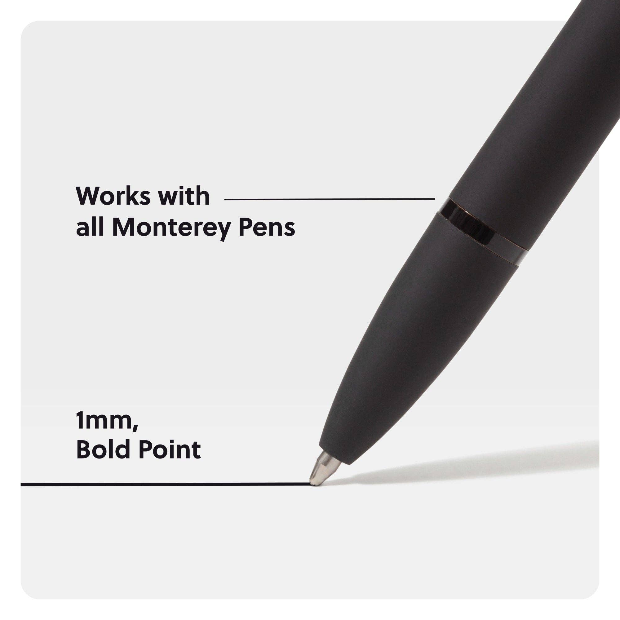 U Brands - Wholesale Pen - U Brands Written Revival The Monterey Ballpoint Ink Refills, 10 CT Gray3