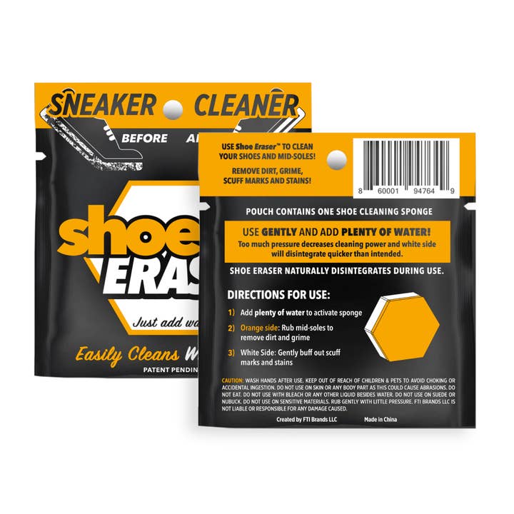 SneakERASERS - Wholesale Shoe Polish - Shoe Eraser, Sneaker Cleaner 1ct Pre-Ticketed $1.257