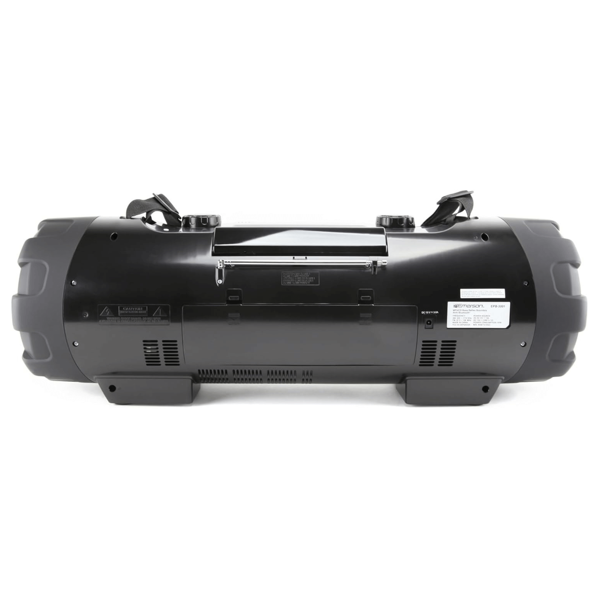 JupiterGear Home - Wholesale Speakers - Emerson Dual Subwoofer Bluetooth Boombox6