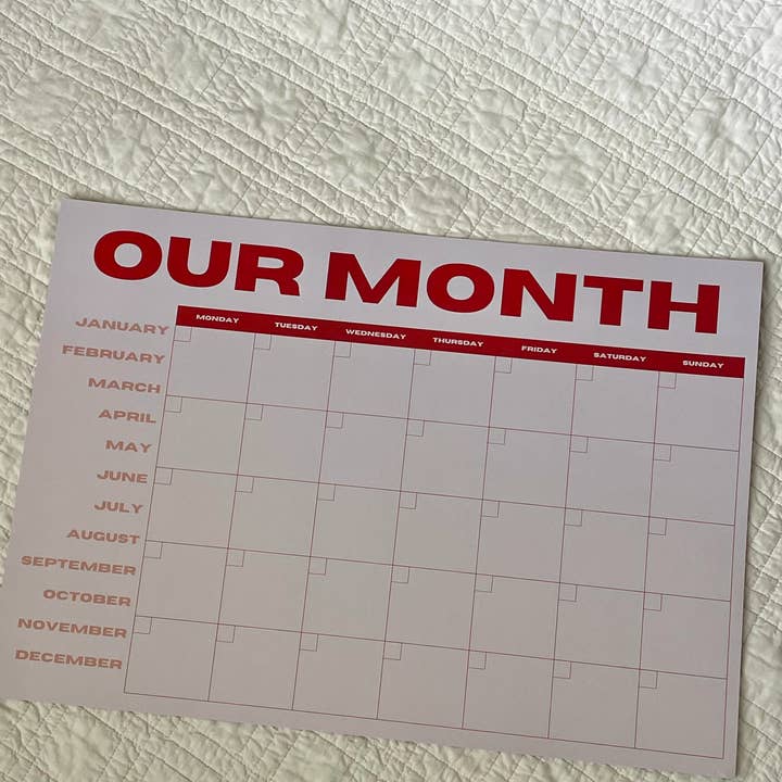 Sonderhaus – Engroshandel Planner – Vores månedsplanlæggerblok1