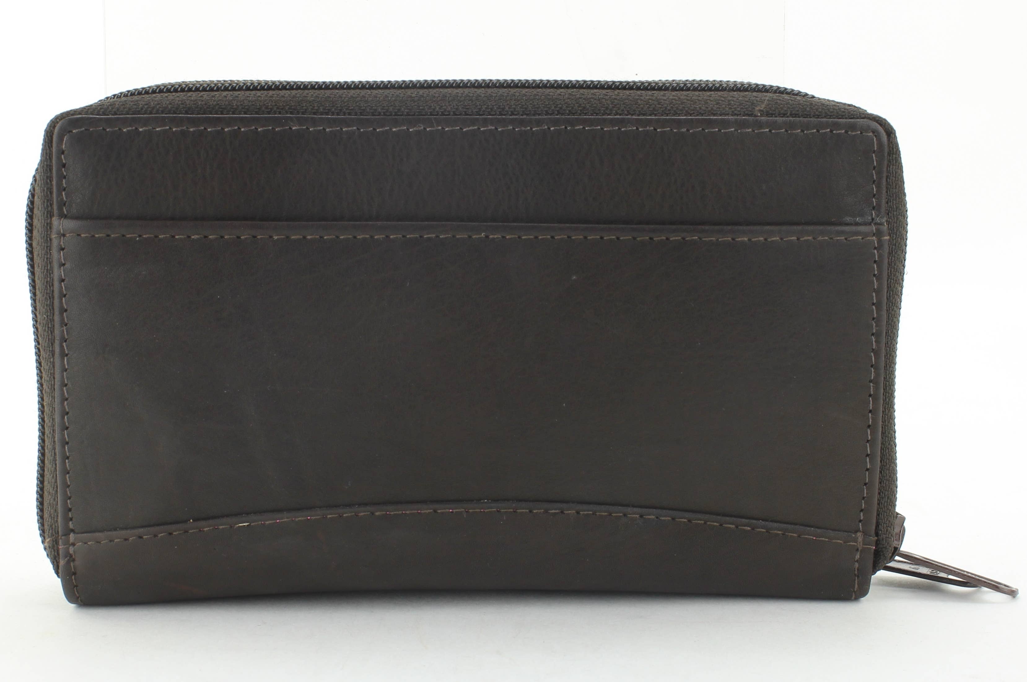 Leather Impressions Inc - Wholesale Wallet - Women's - Double Zipper Women's Clutch 155854