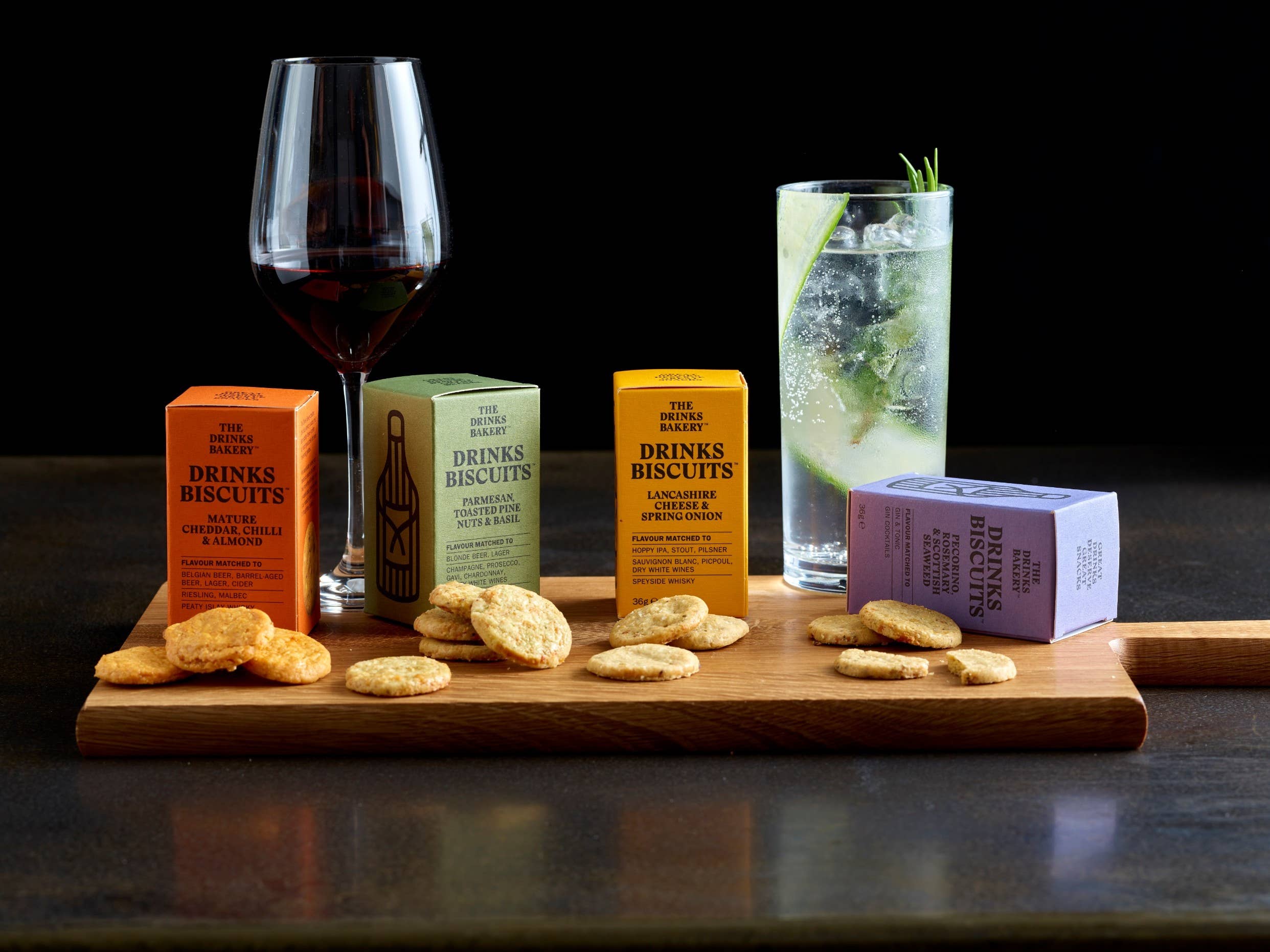 The Drinks Bakery – wholesale Biscuit – The Discerning Drinker's Gift Set - Scottish Drinks Biscuits2