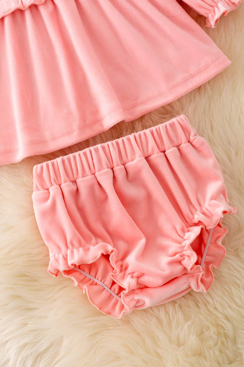 Kids Charm Online - Wholesale Clothing Set - Baby - 🍁Embroidered Turkey velvety soft baby set. RPG40549 AMY 2