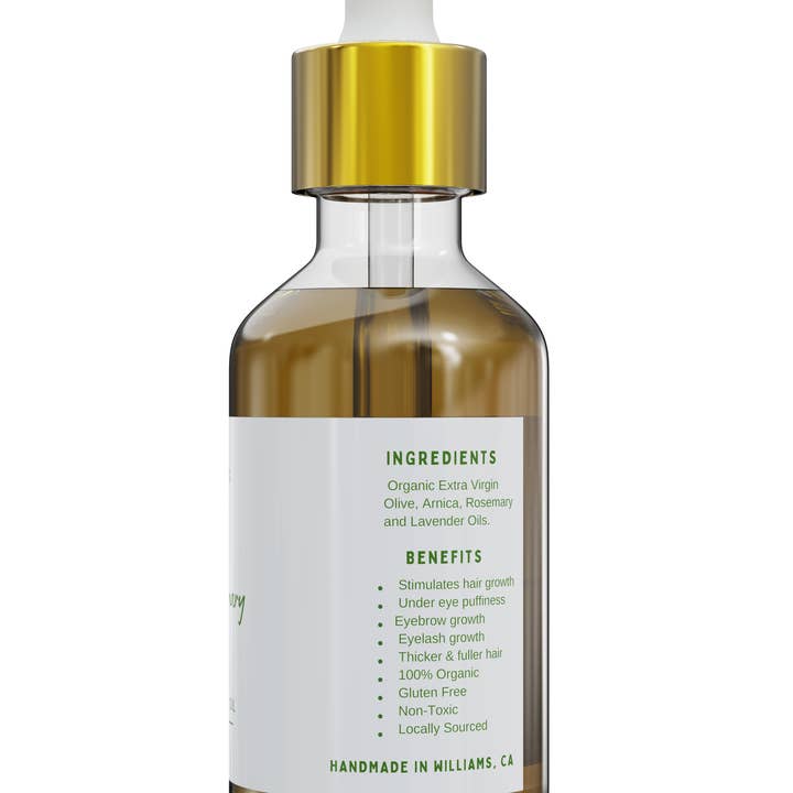 J&M Herbals - Wholesale Hair Oil - Arnica + Rosemary Hair oil2
