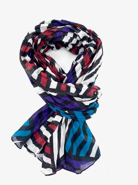 Scarf, shemagh, sarong 100% Indian cotton - unisex for wholesale by Maison Unik Accessoires