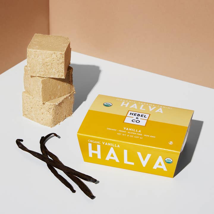 Organic Halva - Vanilla for wholesale by Hebel & Co