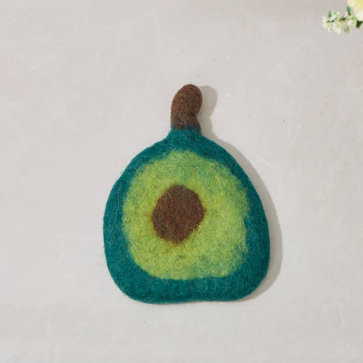 Sparkle Being - Wholesale Coasters - Handmade Felt Coffee Cup Mug Table Mat Coasters - Fruits5