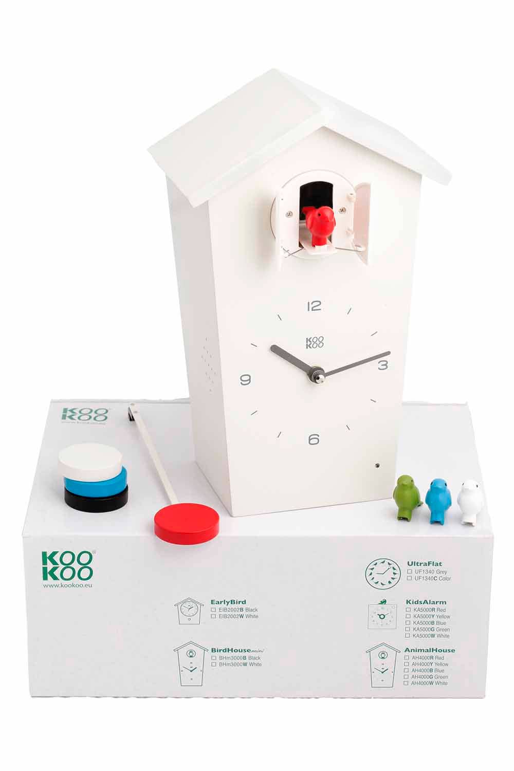 KOOKOO EU - Wholesale Wall Clock - KOOKOO BirdHouse modern cuckoo clock10