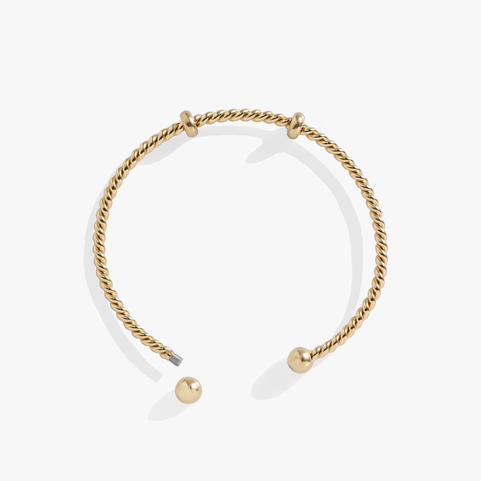 Alex and Ani - Vente Bracelet manchette - Bracelet Manchette en Corde Française9