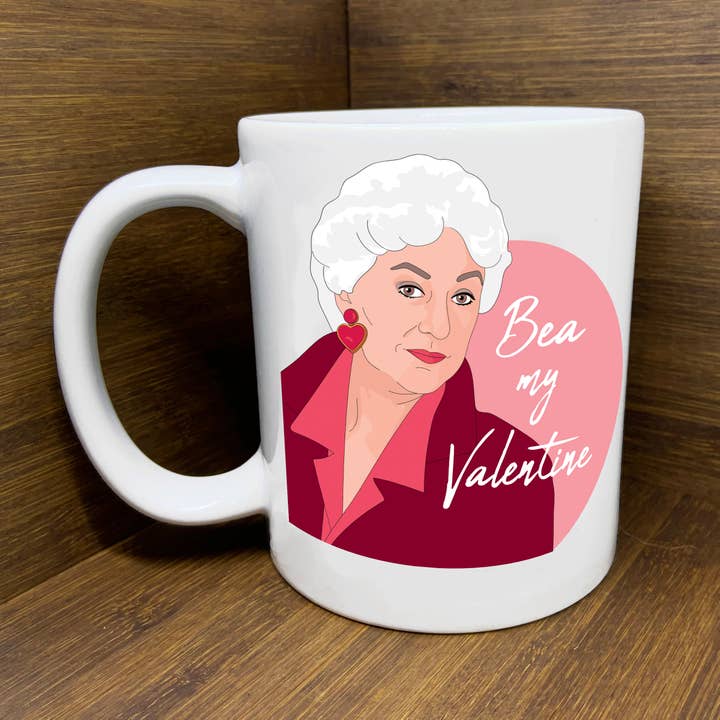 Bea my Valentine Mug for wholesale by Citizen Ruth
