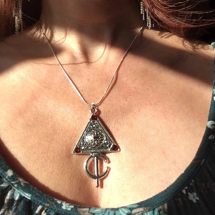 Elysium Pendants - Wholesale Pendant/Charm Necklace - Archangel Uriel necklace, Swarovsky, Swarovsky rhinestones