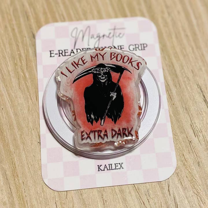 Ich mag meine Bücher extra dunkel mit magnetischem Griff. für den Großhandel von Kailex Boutique Wholesale