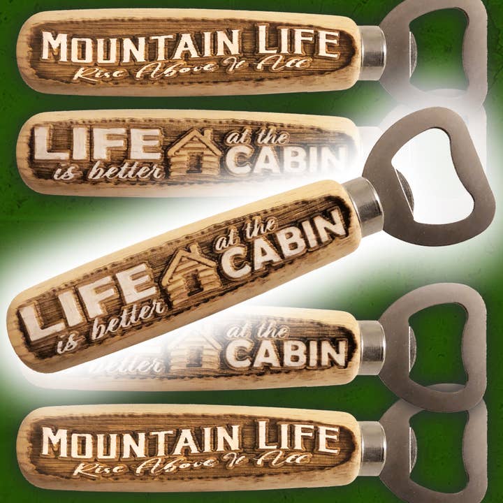 First Mountain Design - Wholesale Bottle/Wine Opener - Bottle Openers: Rustic Style