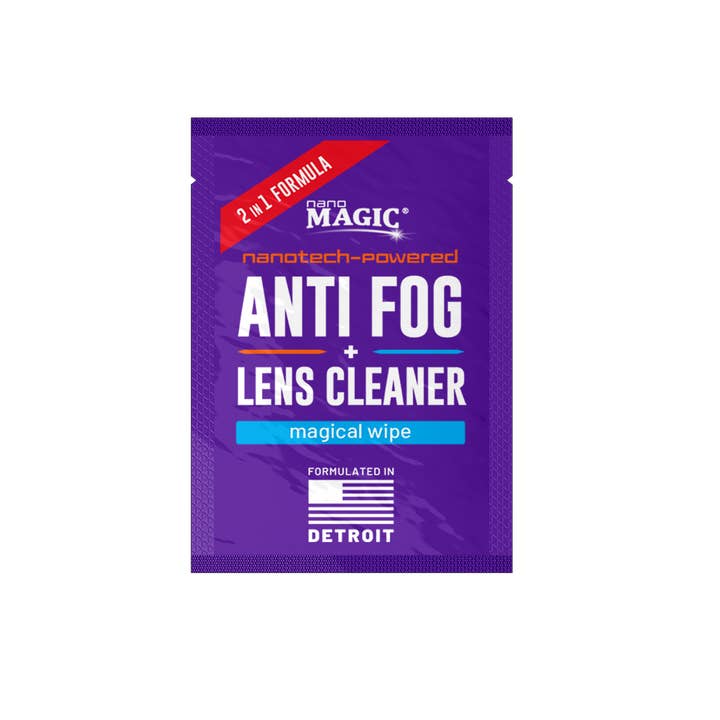 Nano Magic - Wholesale Lens Cleaner - Nano Magic 2in1 Anti Fog + Lens Cleaner 6 Pack Wipes2