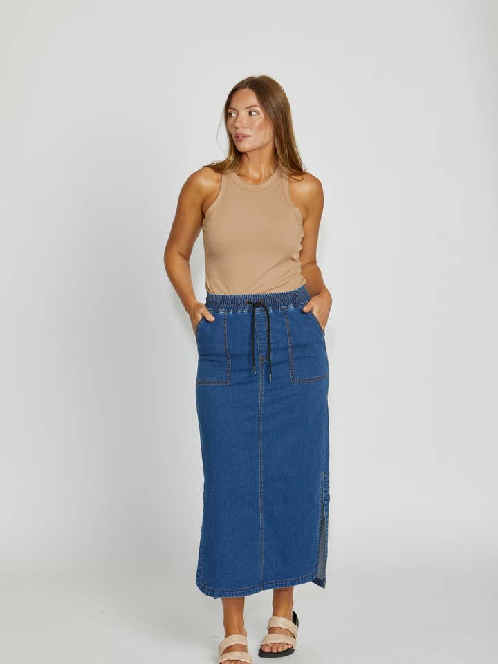 Oxwell Indigo for wholesale by New London Jeans