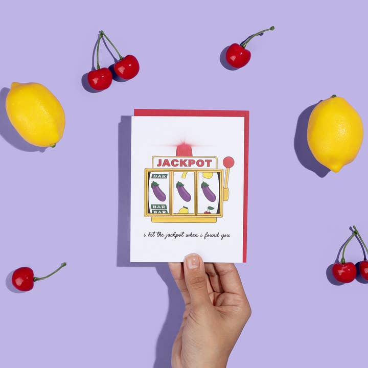 Sammy Gorin LLC - Wholesale Love Card - Hit the Jackpot Card1