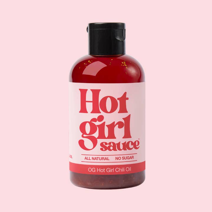 Hotgirlsauce™ - Wholesale Hot Sauce - OG Hot Girl Squeezable Chili Oil1