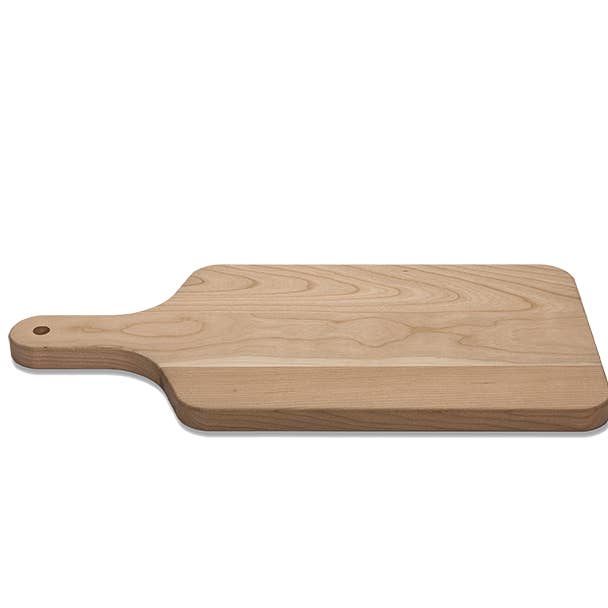 Cherry - OH17 - Planche à découper avec manche 17"x8"x3/4" pour la vente par Wood Hill Boards Inc