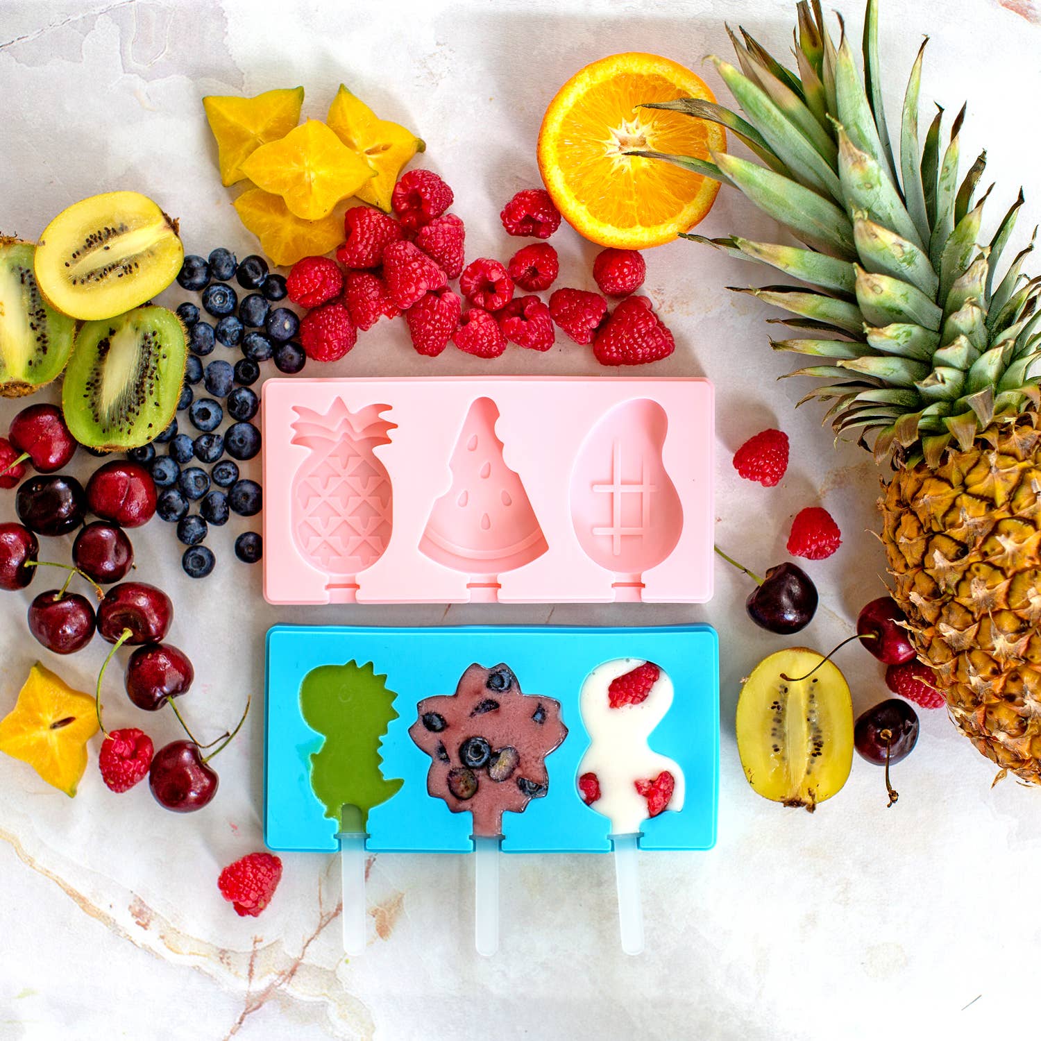 Lelaffet - Wholesale Chocolate/Candy Mold - Popsicles Molds, Silicone Popsicle Molds for toddlers